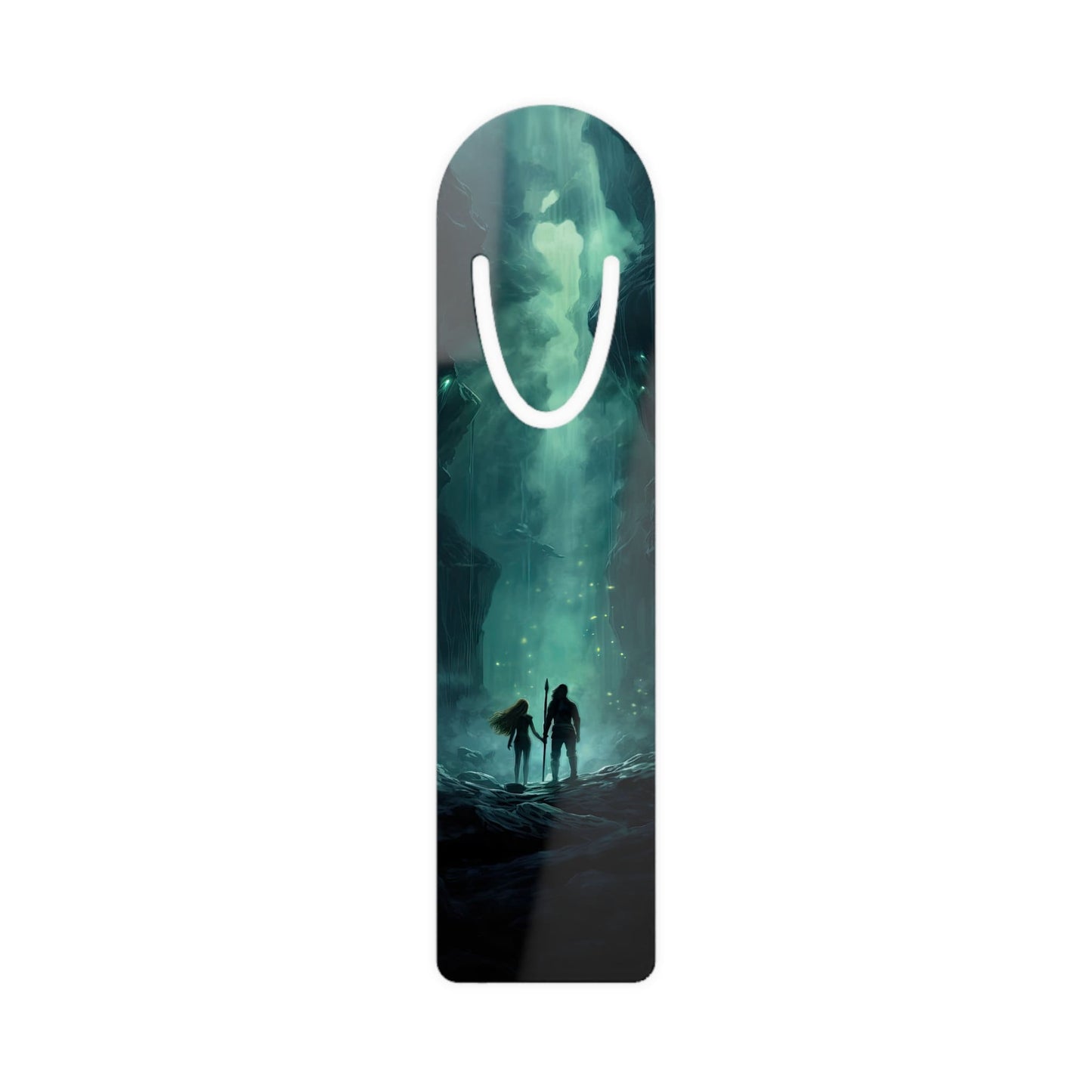 Stormlight Archive Aluminum Bookmark - The Chasms, Highstorm and Everstorm, Shallan and Kaladin, Cosmere Inspired Fan Art