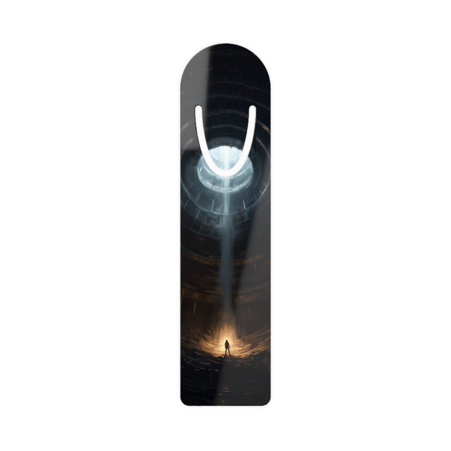 Mistborn Aluminum Bookmark - The Well of Ascension, Cosmere Inspired Fan Art, Allomancy, Brandon Sanderson, Fantasy Metal Bookmark