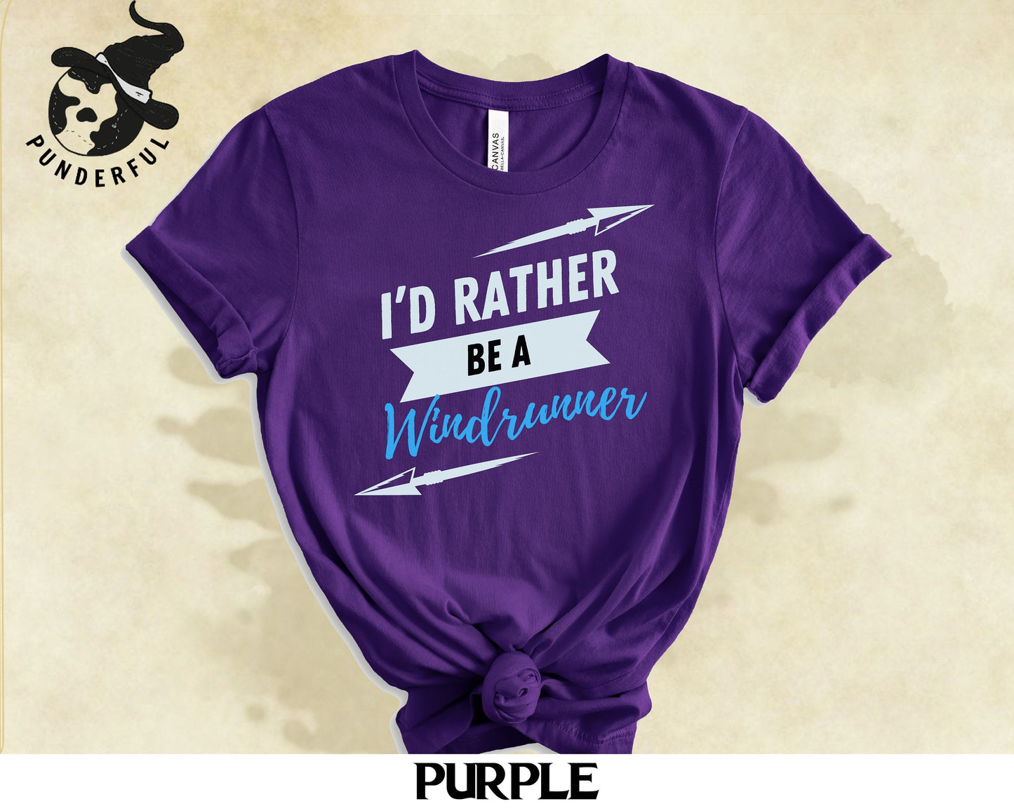 Stormlight Archive Windrunner T-Shirt, "I'd Rather be a Windrunner", Brandon Sanderson, Bookish Shirt, Gift for Cosmere Lovers