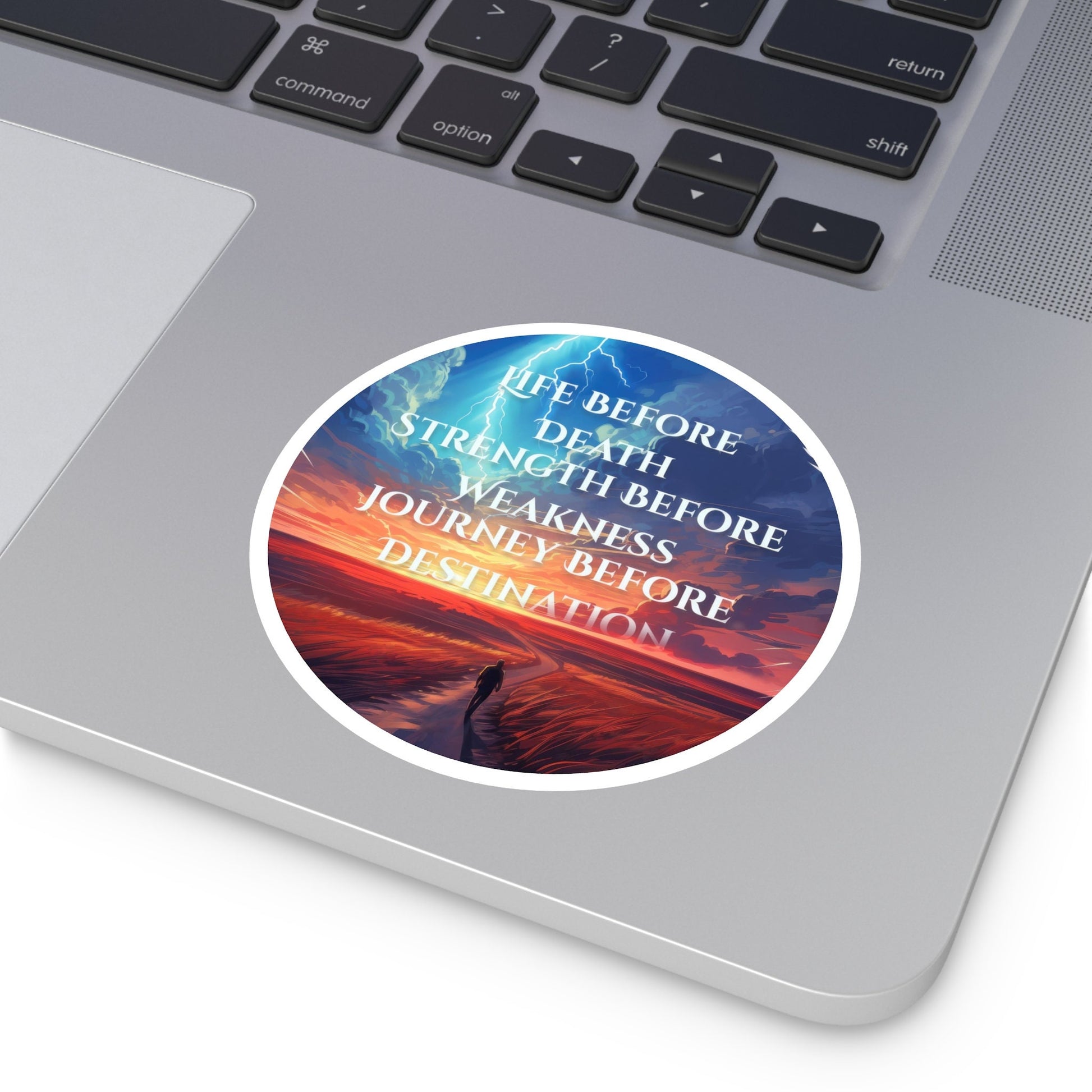 Stormlight Archive Oaths Sticker - Life Before Death, Waterproof Sticker, Cosmere Gift, Waterbottle Sticker, Highstorm Safe