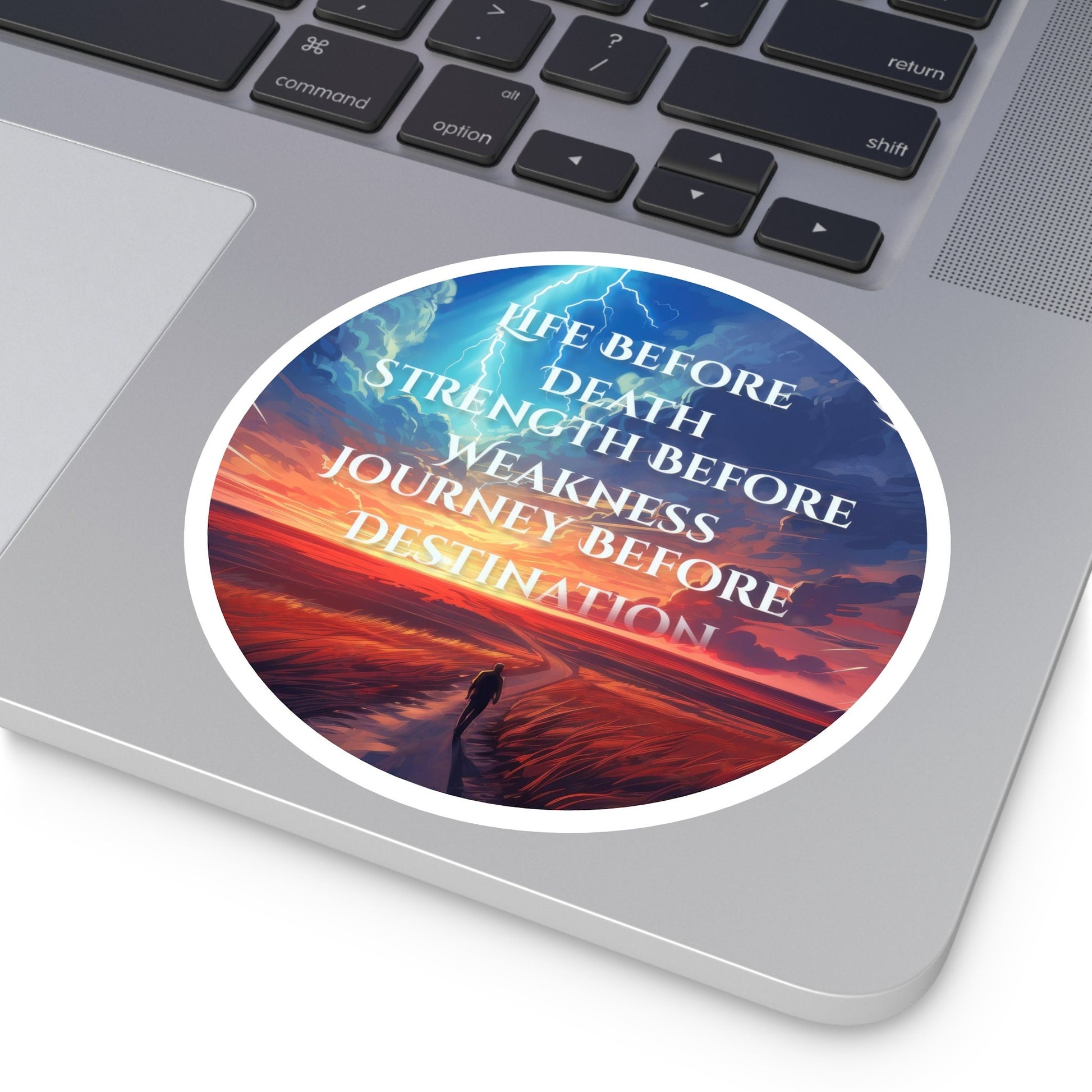 Stormlight Archive Oaths Sticker - Life Before Death, Waterproof Sticker, Cosmere Gift, Waterbottle Sticker, Highstorm Safe