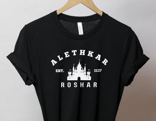 Storm light Archive Alethkar T-Shirt, Roshar, Roshar Est 1137, Cosmere, Book Lover Gift, Uni-sex tee, Fantasy Shirt