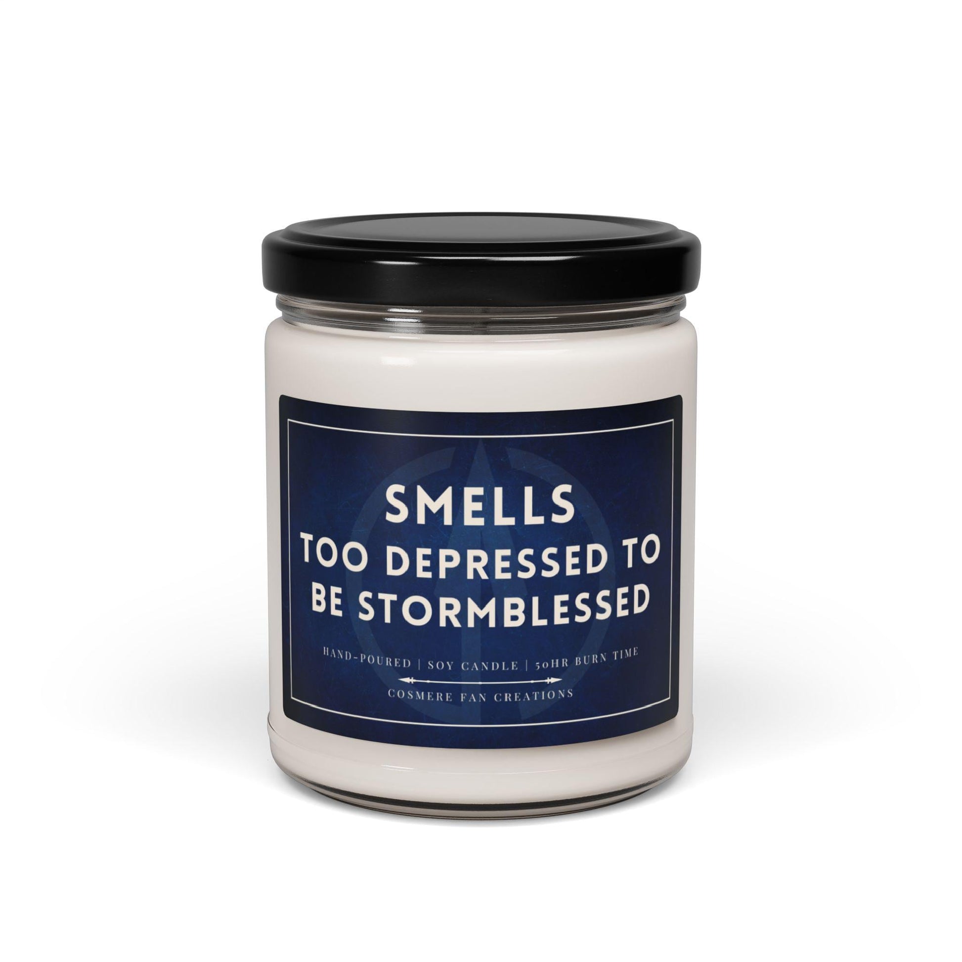 Smell's Too Depressed To Be Stormblessed Candle - Kaladin, Stormlight Archive, Cosmere, Soy Wax Candle