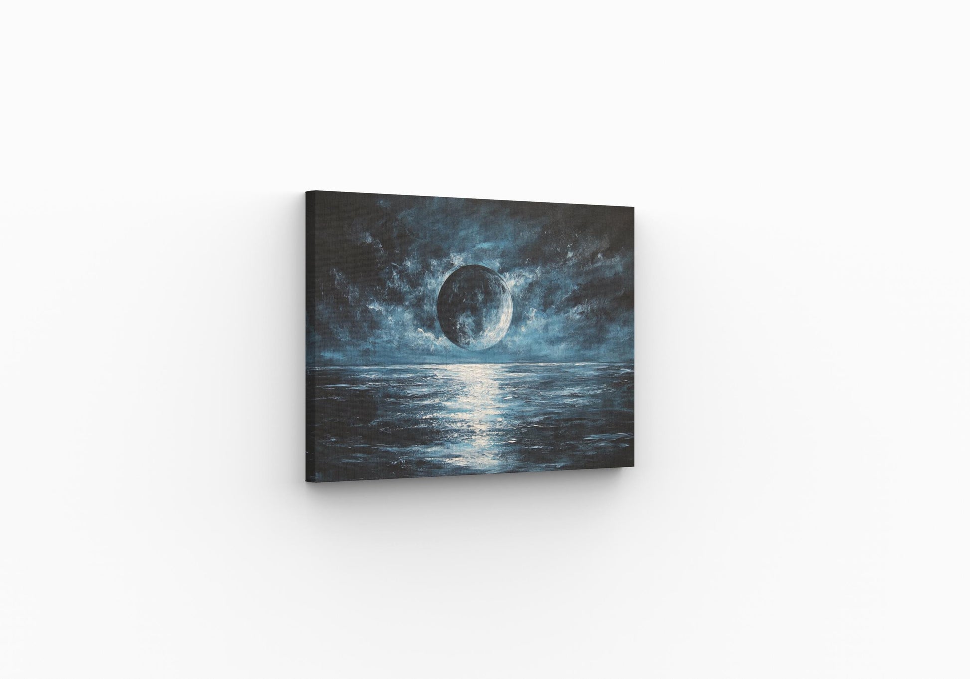 The Midnight Sea, Canvas Print Inspired by Tress, Cosmere Wall Art, Bookish Home Decor, Fantasy Art, Matte Canvas