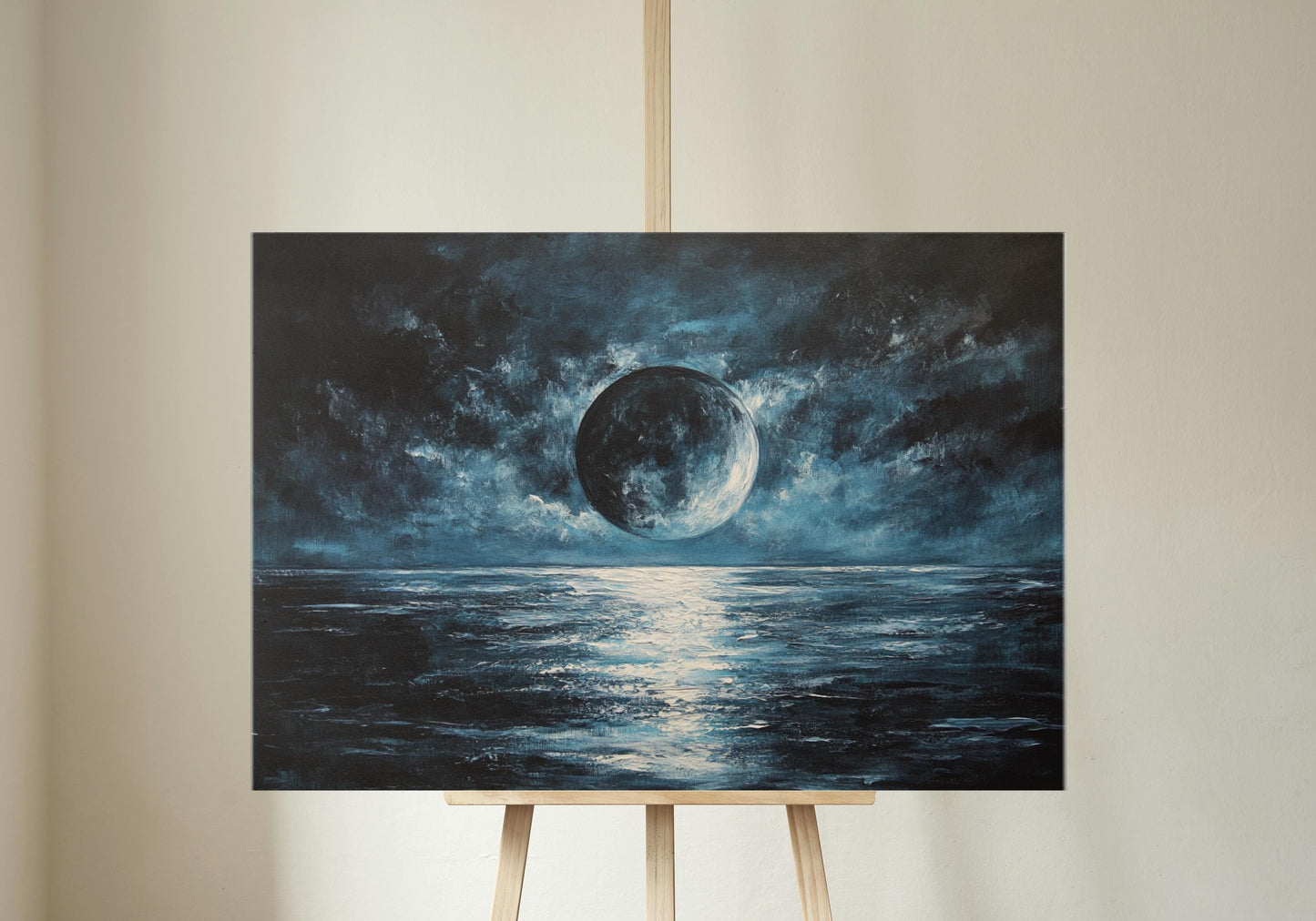 The Midnight Sea, Canvas Print Inspired by Tress, Cosmere Wall Art, Bookish Home Decor, Fantasy Art, Matte Canvas