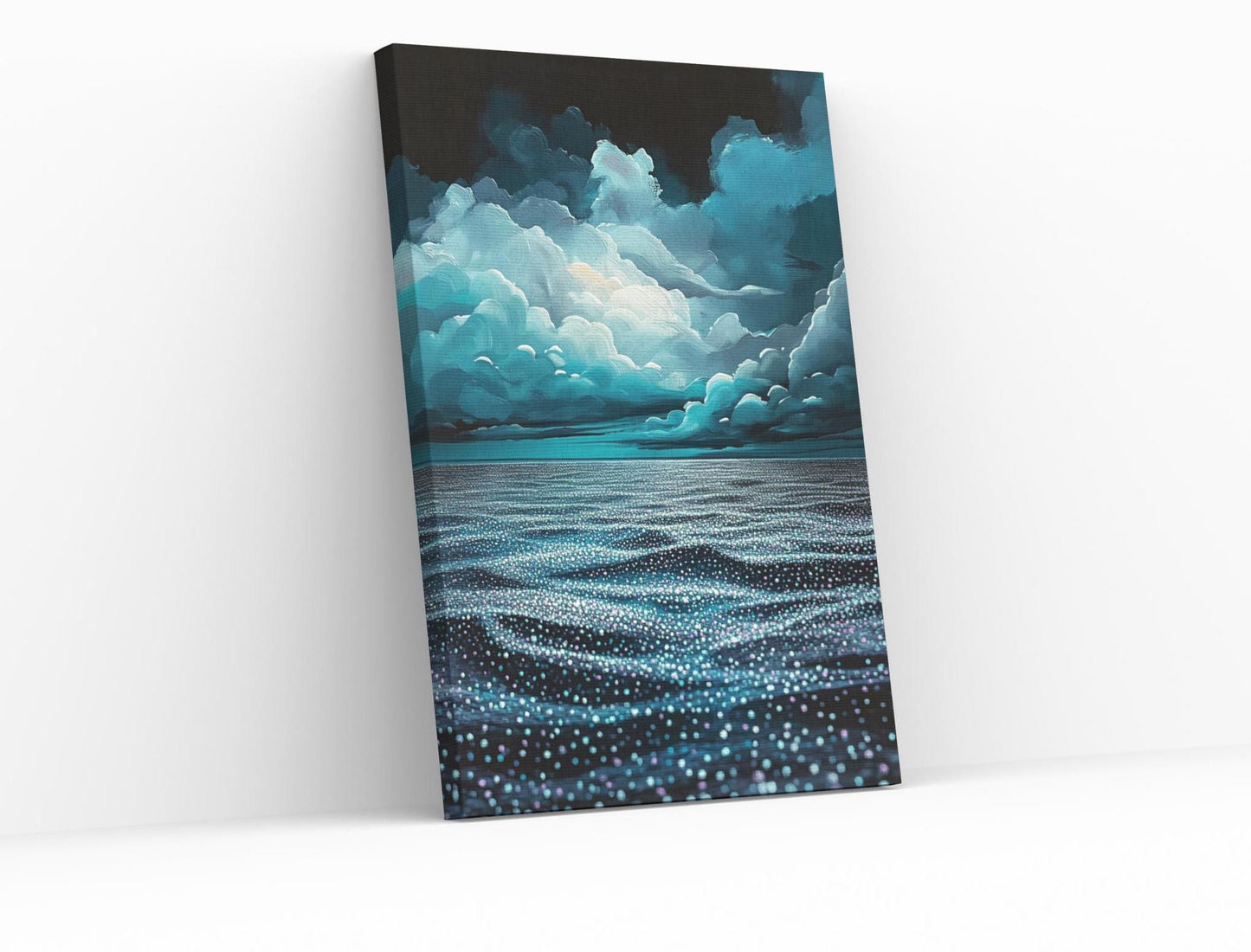 Shadesmar Stretched Canvas, Cosmere Wall Art, Stormlight Archive Decor, Cozy Blue Home Decor, Physical Print