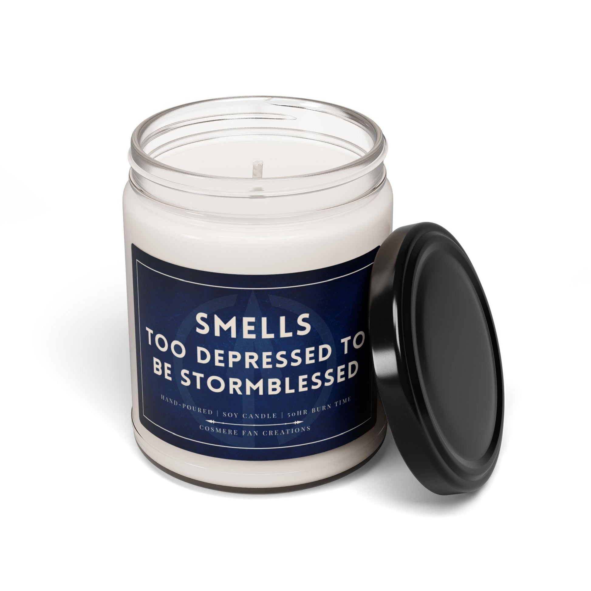 Smell's Too Depressed To Be Stormblessed Candle - Kaladin, Stormlight Archive, Cosmere, Soy Wax Candle