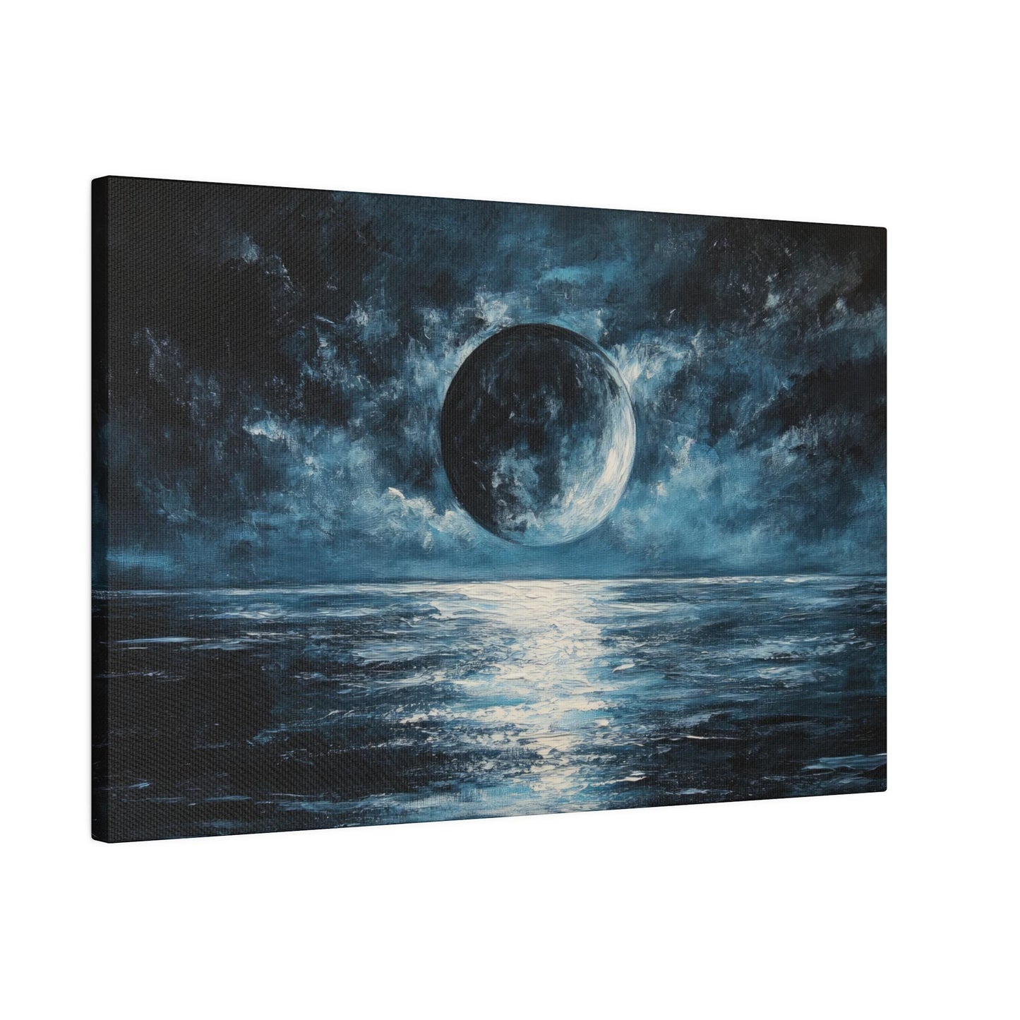 The Midnight Sea, Canvas Print Inspired by Tress, Cosmere Wall Art, Bookish Home Decor, Fantasy Art, Matte Canvas