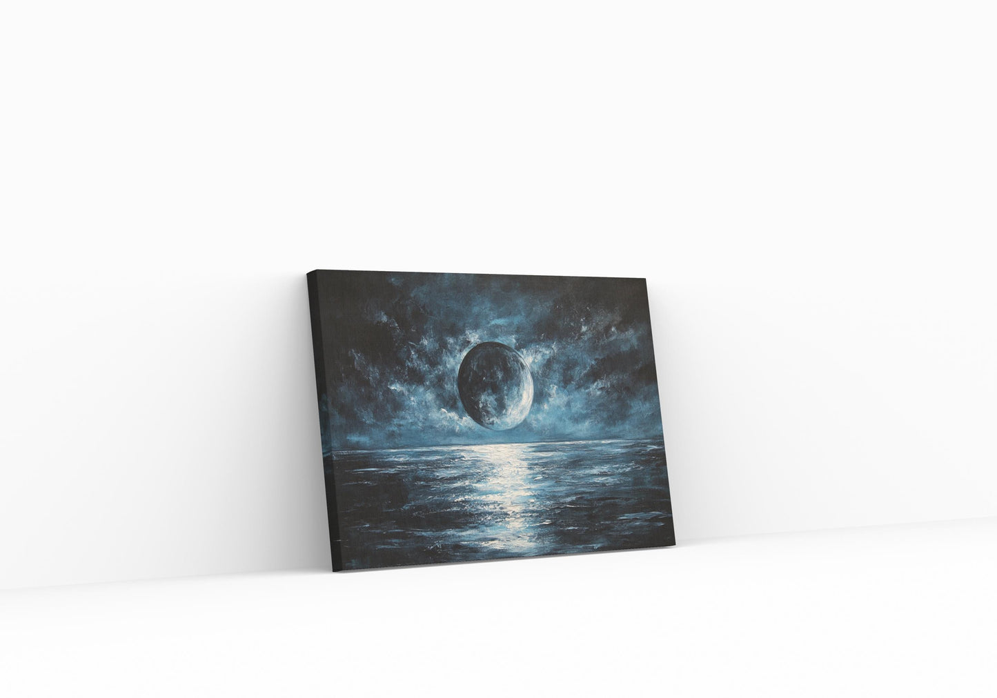 The Midnight Sea, Canvas Print Inspired by Tress, Cosmere Wall Art, Bookish Home Decor, Fantasy Art, Matte Canvas