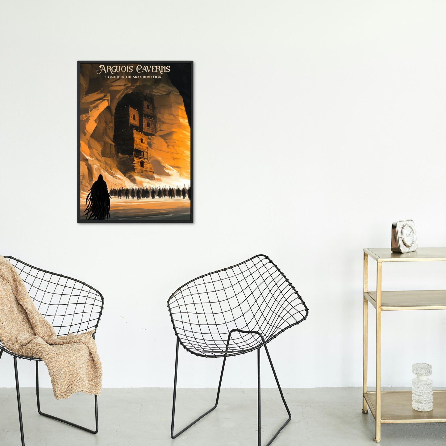 The Arguois Caverns Poster, Support the Skaa Rebellion, Mistborn Matte Poster, Cosmere Print Wall Art, Home Decor, Physical Poster