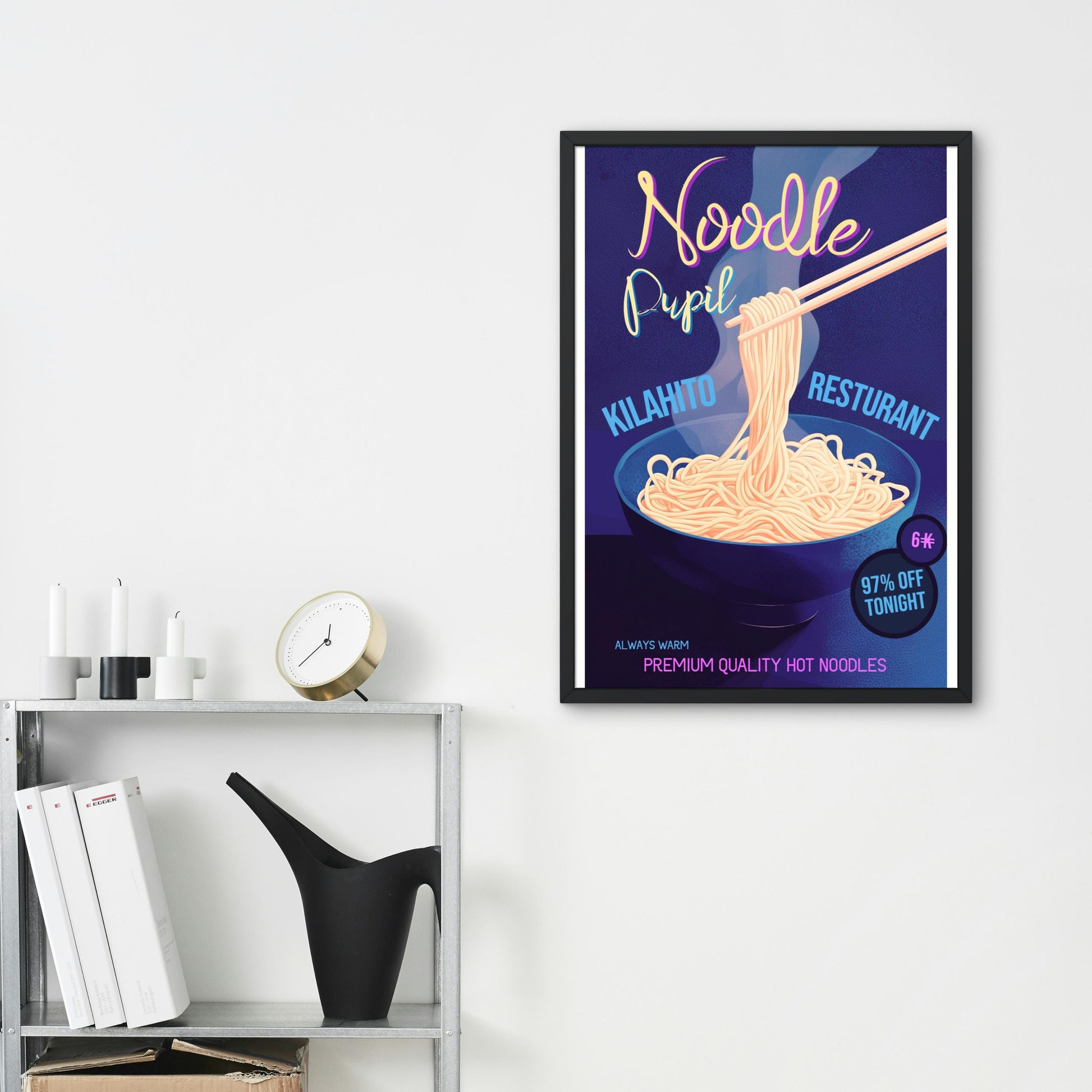 Noodle Pupil Vertical Poster, Yumi and the Nightmare Painter Inspired, Fantasy Home Decor, Inspire by Brandon Sanderson, Physical Poster