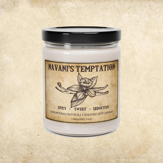 Navani's Tempation, Stormlight Archives Inspired Candle, Brandon Sanderson, Bookshelf Decor, Nontoxic Soy Wax Candle Gift, Scents of Roshar