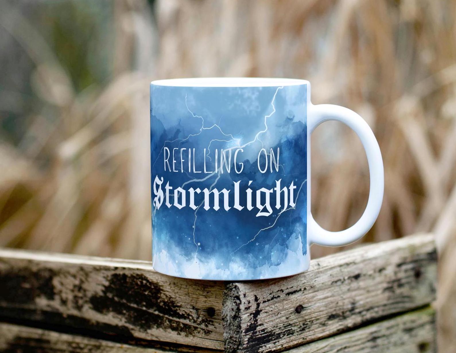 Stormlight Coffee Mug, 11oz Stormlight Archive Mugs, Fantasy Book Lover Gift, Cosmere Fan Cup, Inspired by Brandon Sanderson