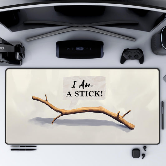 I Am A STICK! Inspired by Pattern Shallan Moment, Cosmere Mouse Pad, Bookish Desk Accessory, Novelty Stick Gift